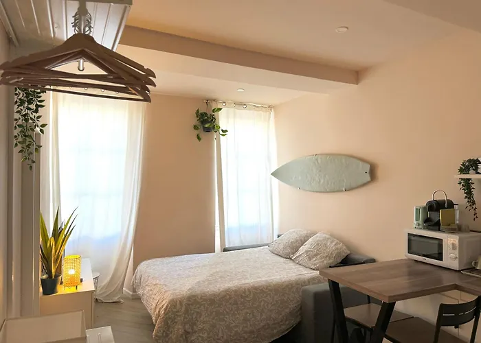 Studio Malibu Central, Lumineux Et Confortable